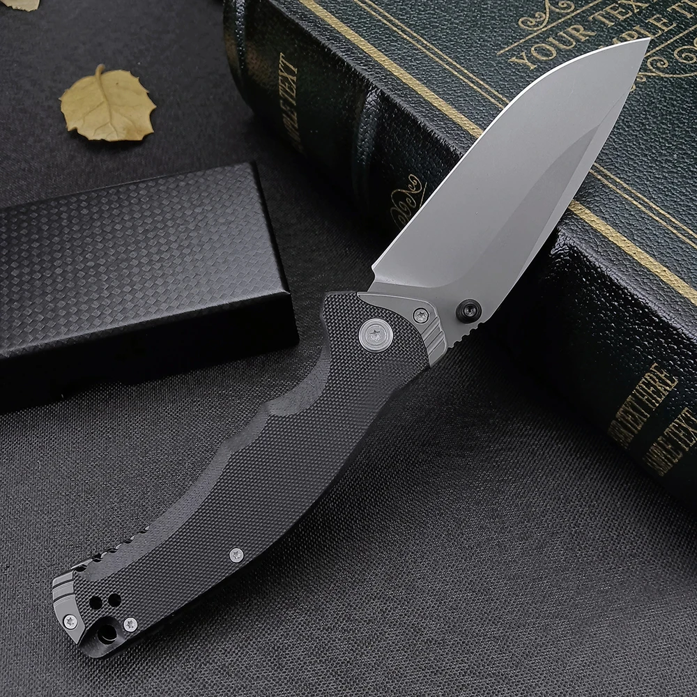 

Hand Tool Bearing Tactical EDC Folding Pocket Knife G10 Handle 8Cr13Mov Blade Outdoor Camp Hunting Survival Flipper Knives Gifts