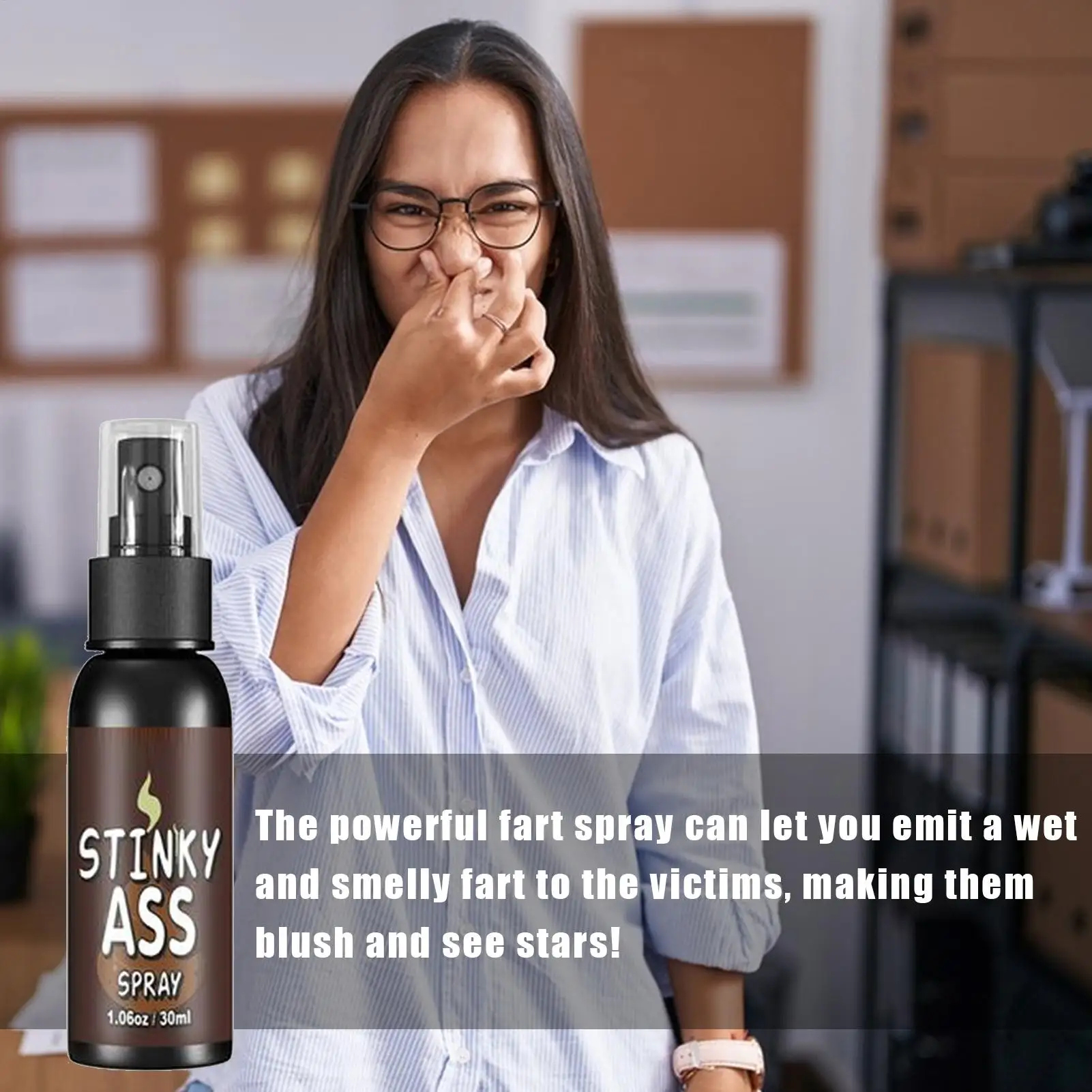Hot Selling Fart Spray Stink Bombs Prank Liquid For Joke Supers Stinky Poop Hell Bombs Smell Joke Toy Friends Party Best Gift view 5