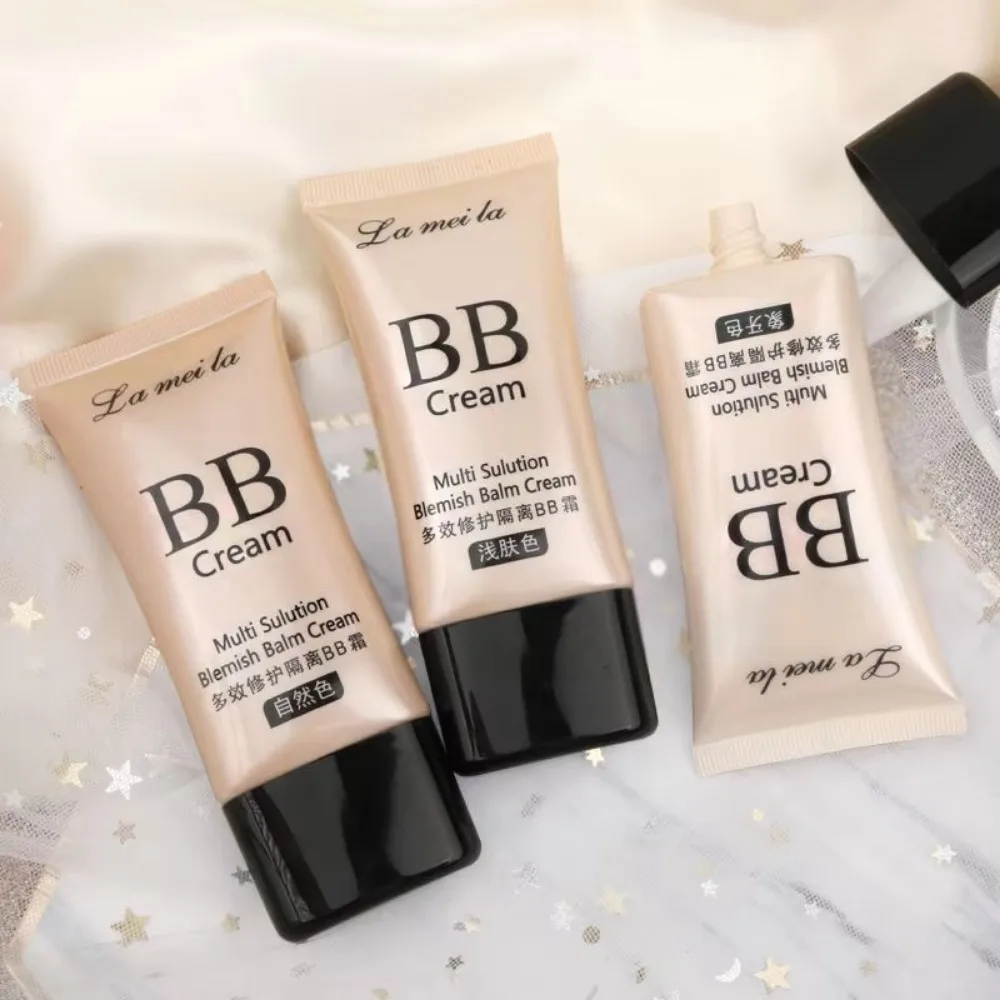 Creme bb hidratante para iluminar, base corretiva de longa duração, alta cobertura, à prova d'água, base de primer de contorno facial