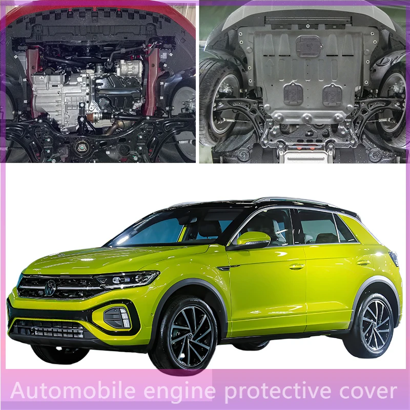 تحت لوحة حماية المحرك سبلاش درع الطين الحاجز غطاء ألواح Mudflap Mudapron Mudgu ل Volkswagen T-ROC 2018-2024