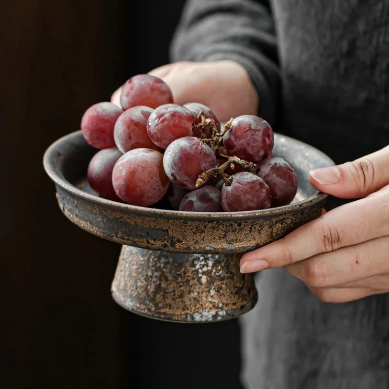 Ceramic Tableware Set - Refreshment Tray, Fruit Plate, Snack Tray, Cake Pan, Cake Stand, Dim Sum Plates, Dessert Bowl, & Serving