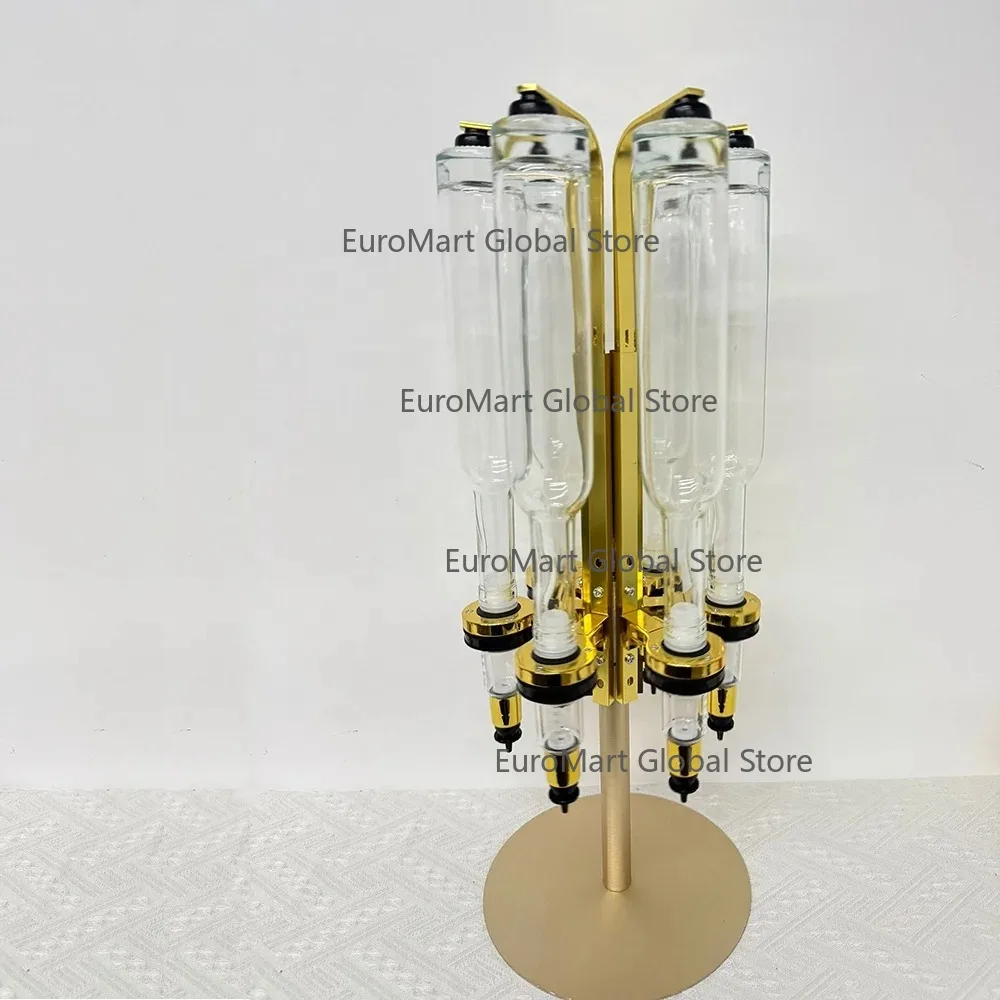 

Golden Color Rotatable Perfume Bar Whole Store Perfume Display Dispenserlenado de perfume de 375/500/750 ml