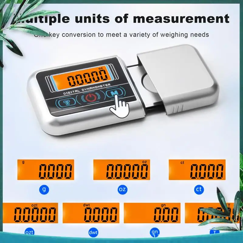 (NEW) Mini Jewelry Scale 100Gx0.005G Precise Turntable Stylus Force Digital Dynamometer Tracking Gauge For Vinyl Record Needle