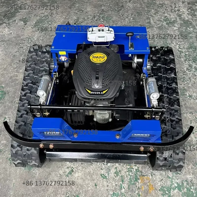 【2026】 Cheap Price Mini Crawler Lawn Mower Remote Control Lawn Mower With Flail Blades