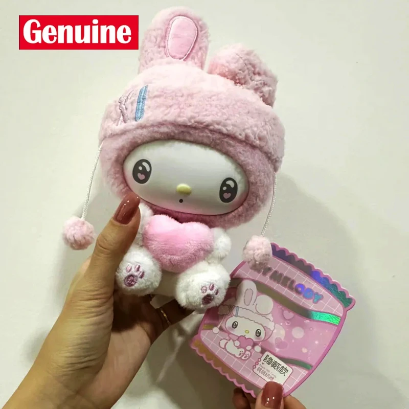 

Новая оригинальная Sanrio My Melody 50th Anniversary Milk Candy Series слепая коробка виниловая кукла сумка кулон Mystery Box игрушка Kawaii подарок