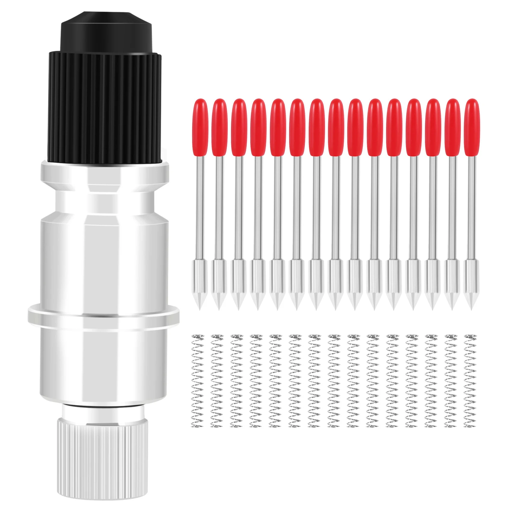 Elevata durezza per Graphtec CB09 Silhouette Cameo Holder + 15Pcs lame Plotter da taglio in vinile 45 gradi