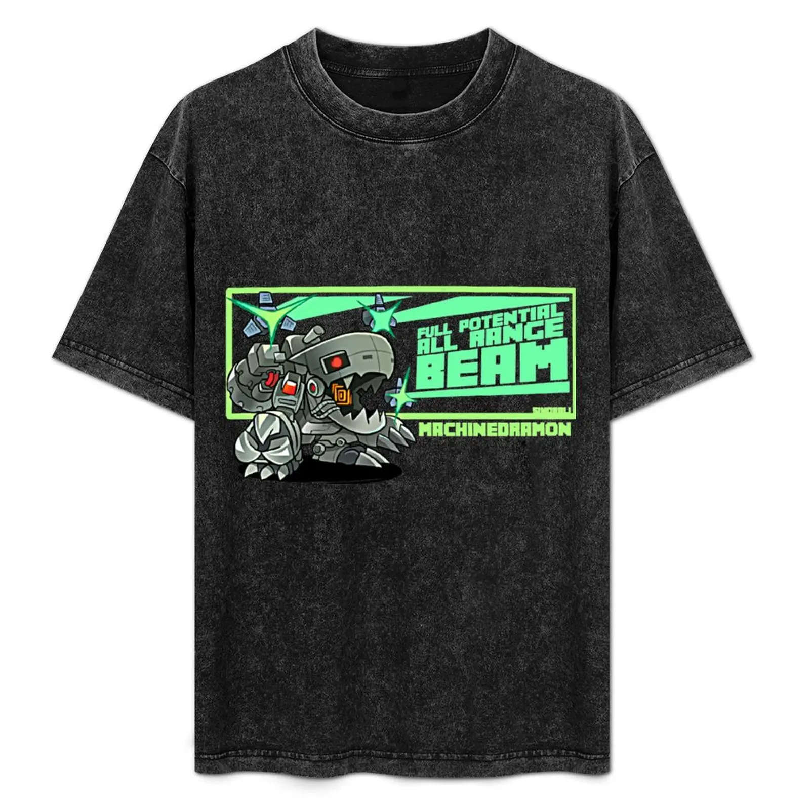 ALL RANGE BEAM! T-Shirt Work Short Sleeve Cotton Top