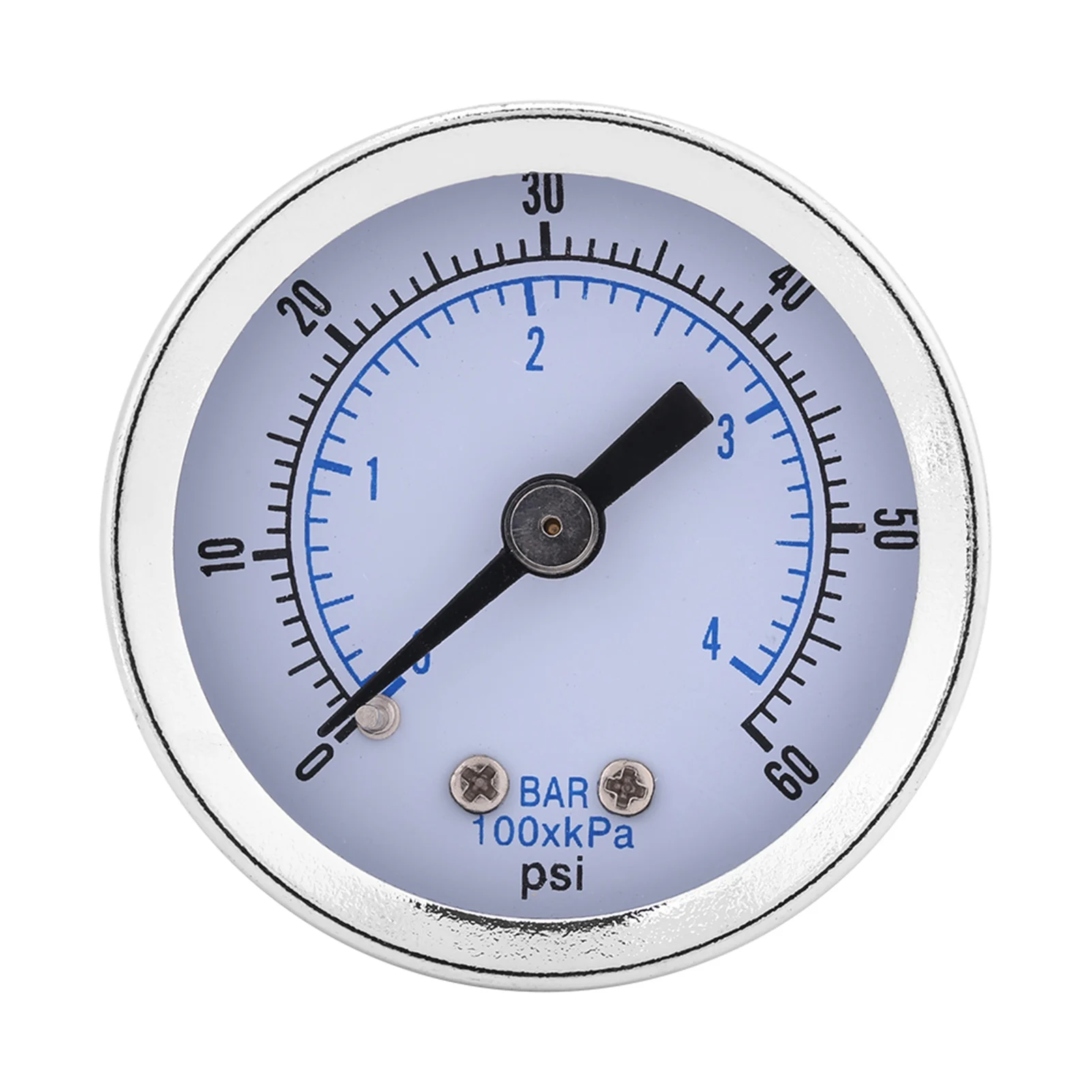 pressure measuring tool 0‑60psi 0‑4bar 1/8NPT Pressure Gauge Manometer for Water Air Oil  Instrument Hydraulic Gauge