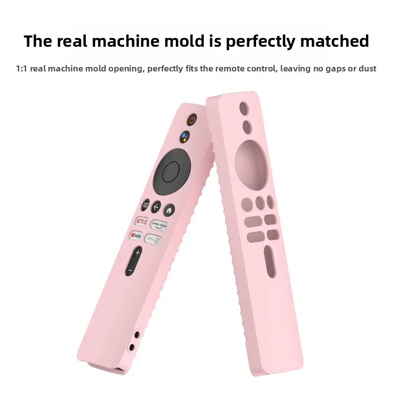 Funda Luminosa para Control Remoto de Xiaomi Mi TV Box S, Cubierta de Silicona Suave a Prueba de Golpes para Mi TV Stick 1080P 6