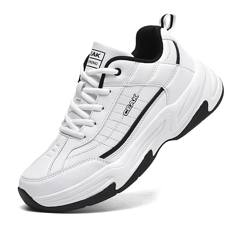 

Новый стиль, мужские кроссовки, противоскользящие уличные беговые треккинговые кроссовки, спортивная обувь на шнуровке, удобная спортивная обувь для тенниса