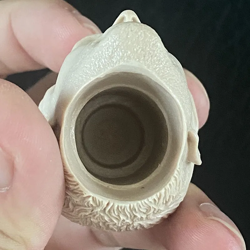 Ongeverfd 1/6 Hannibal Lecter Hoofd Gesneden Klassieke Thriller Misdaad Comic Dual Persoonlijkheid Psychiater Voor 12 "Action Figure Model