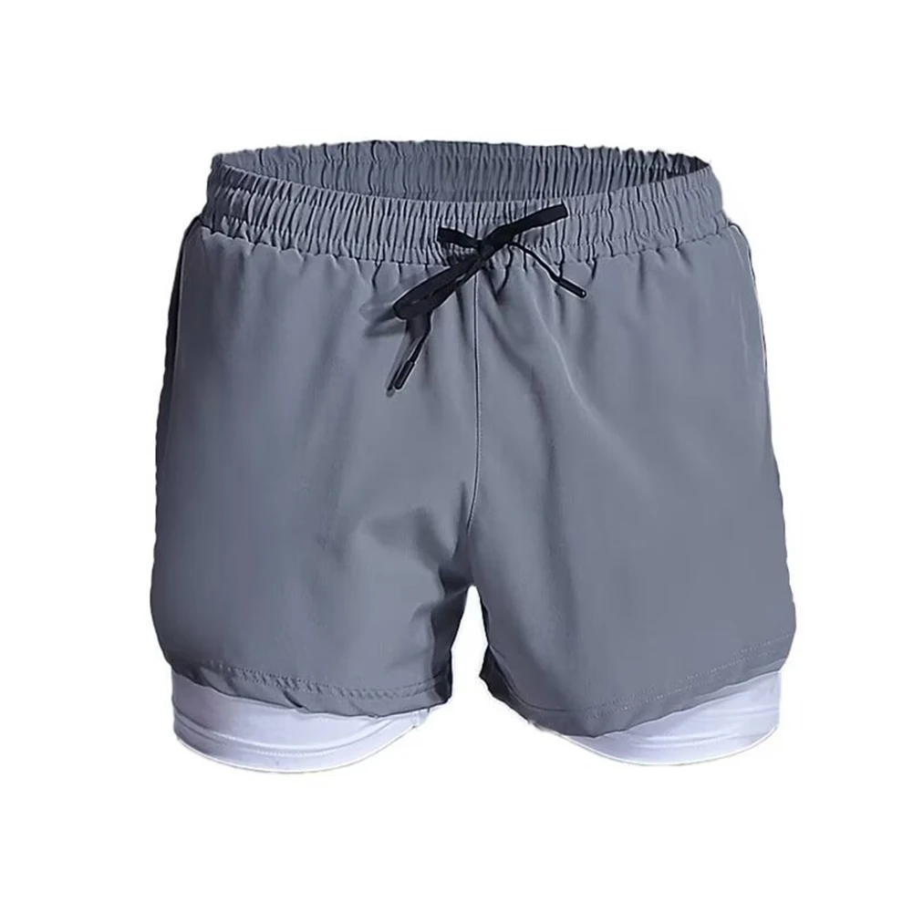 

Athletic Performance Men Athletic Pants Men Athletic Sports Pants Jogger Shorts Muscle Fitness Wear Solid Color Style