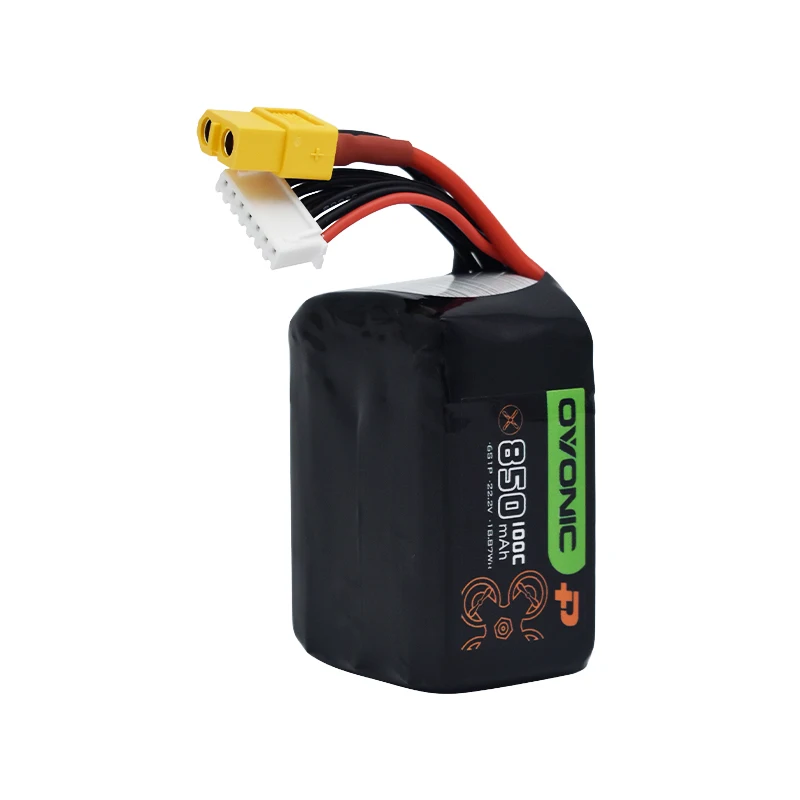 Bateria Lipo para Avião RC FPV, Helicóptero e Peças Drone, 850mAh, 14.8V, 22.2V, 100C, 4S, 6S