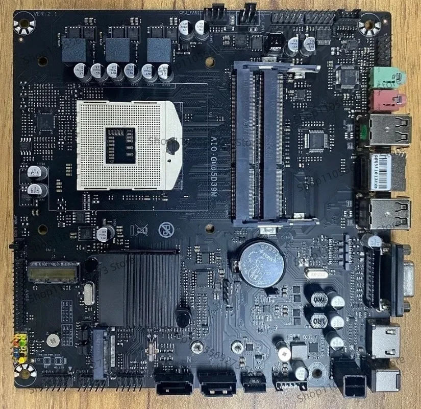 LH07 HM65 Mini ITX Industrial Motherboard DDR3 SODIMM COM Port DC 12V-19V Thin Mini ITX Board for All-in-One PC