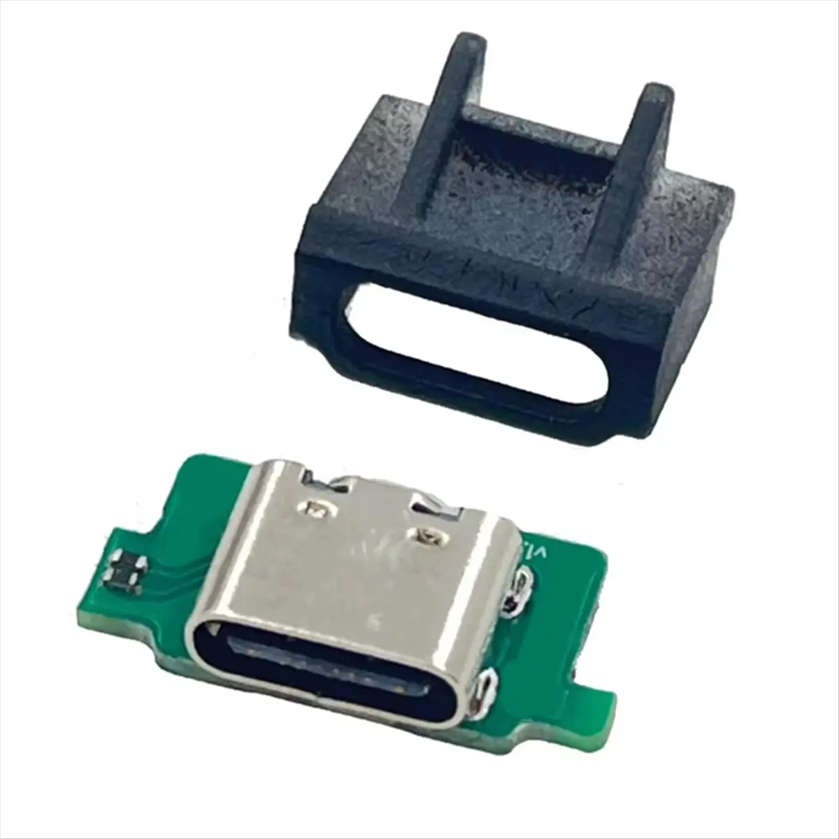 A72Z DIY USB-C Type-C Charging Port for Gameboy Micro-GBM Console Replacement USB Port Repair Part Black