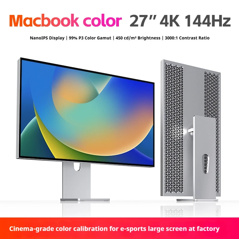 

27" 4K 144Hz LG Nano IPS Monitor | 99% DCI-P3 | 3000:1 Contrast | 3840*2160 | USB-C HDMI DP Aluminum alloy metal material body