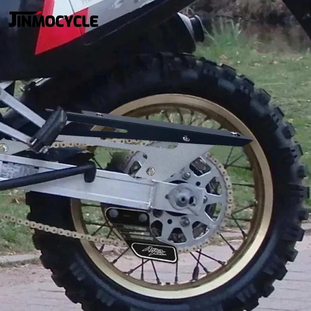 Chain guard For Honda XL600V XL650V XL700V Transalp XRV650 XRV750 Africa Twin Motorcycle Chain Sprocket Cover Protection Guard