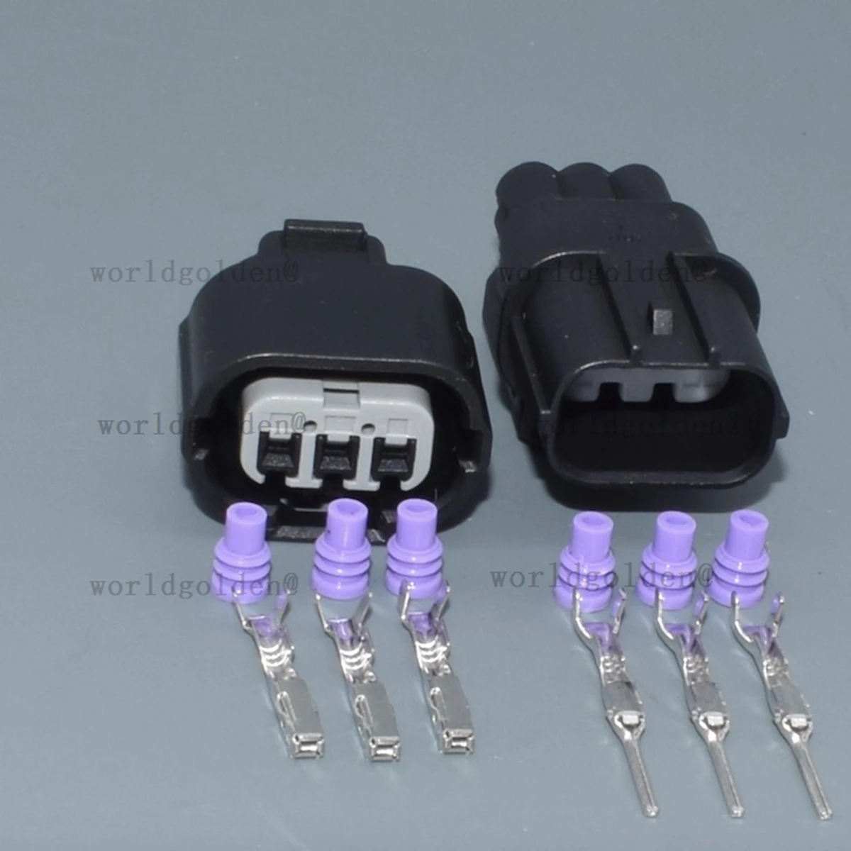 6188-4739 6189-0887 Pre-assembled 3Pin Connector for cars motorcycles wire splicing and circuit maintenance