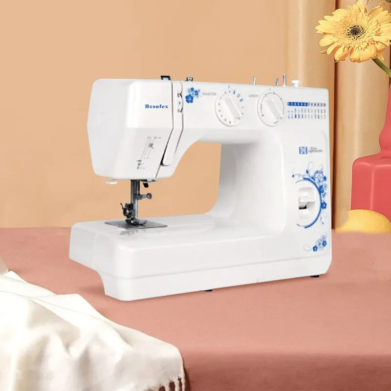 Rosatex 6624 24 Stitches 4 Step Buttonholer Mini Sewing Machine Household