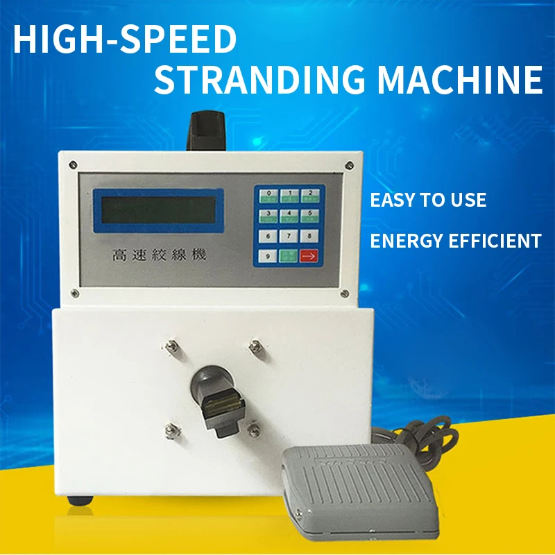 High Speed Automatic Stranding Machine Industrial Copper Cable Twister Equipment for Electronic Wire Stranding Processing