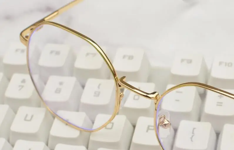 Modische Luxus-Lesebrille mit Diamantbesetztem Rahmen für Damen und Herren, Blaulichtfilter-Brille, Plano-Computerbrille – Detail 40