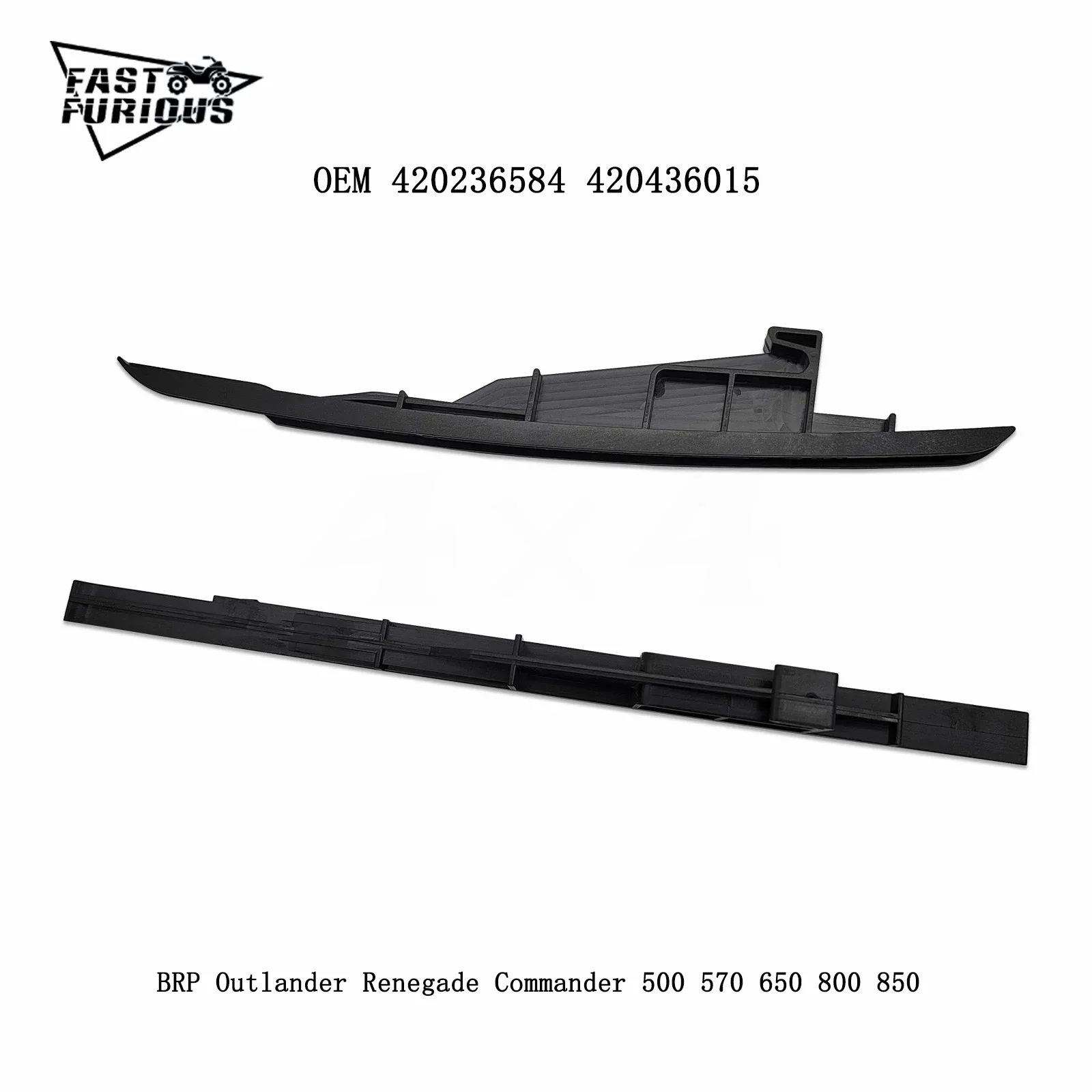 

Направляющая цепи, Натяжная пластина цепи, подходит к BRP Side by Side ATV RENEGADE OUTLANDER MAVERICK 450 570 650 800 420236584 420436015