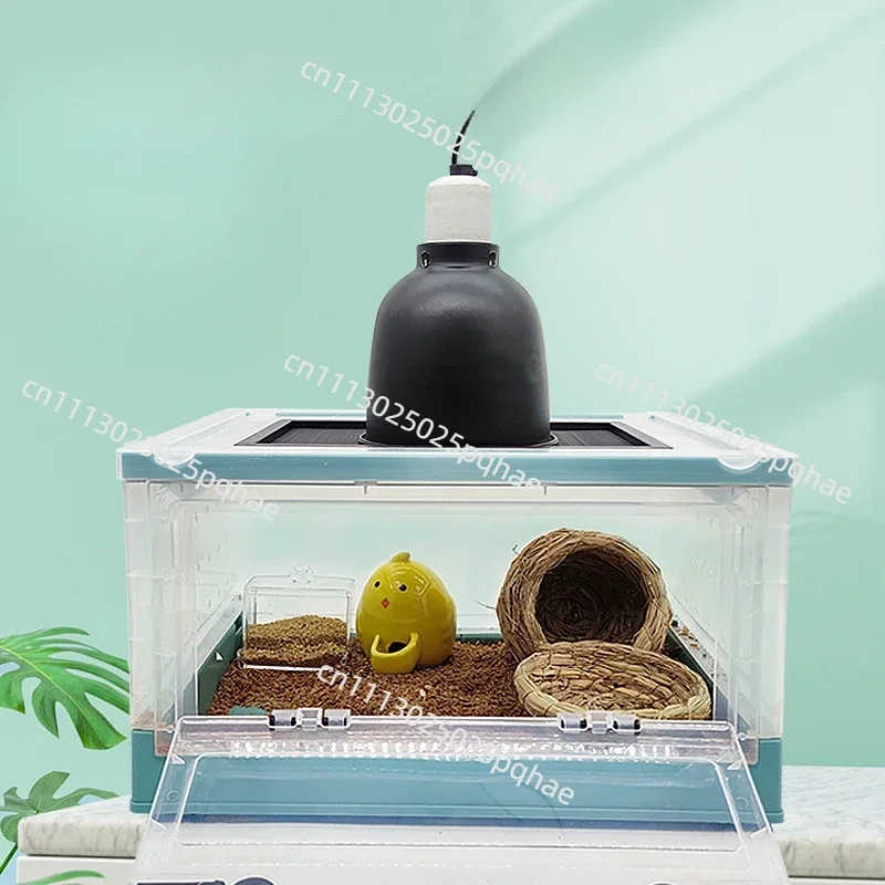 Folding Pet Feeding Box for Hedgehog Honey Bag Flying Squirrel Horned Frog Snake Spider Hermit Crab Hamster Rutin Chicken
