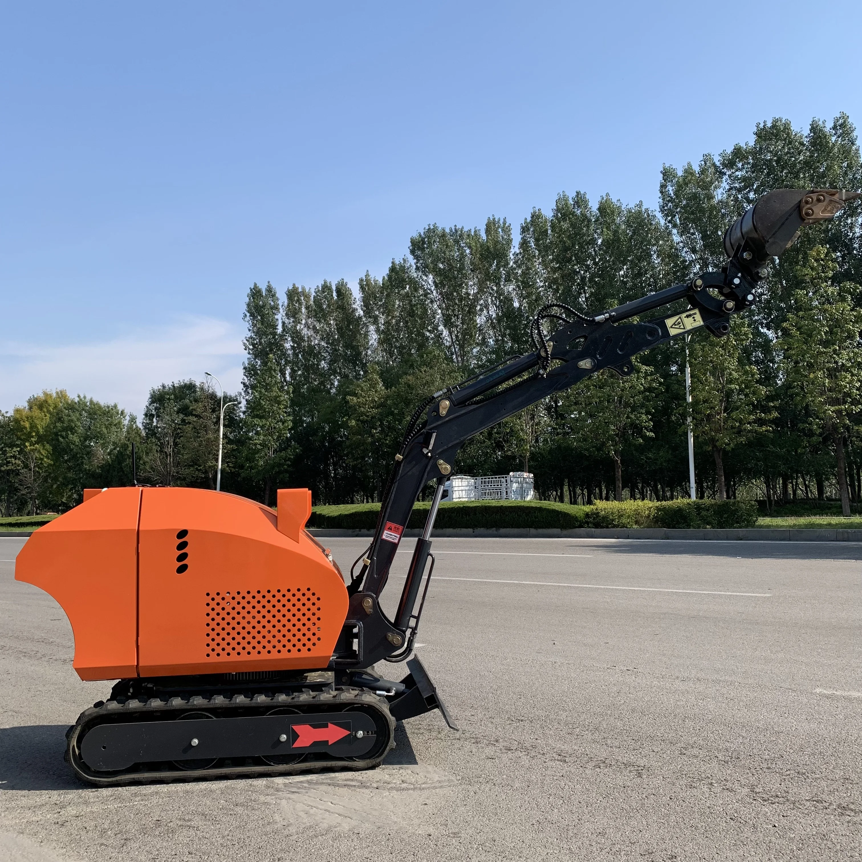 ME08 Electric Remote Control Mini Excavator 0.8 Ton Hydraulic