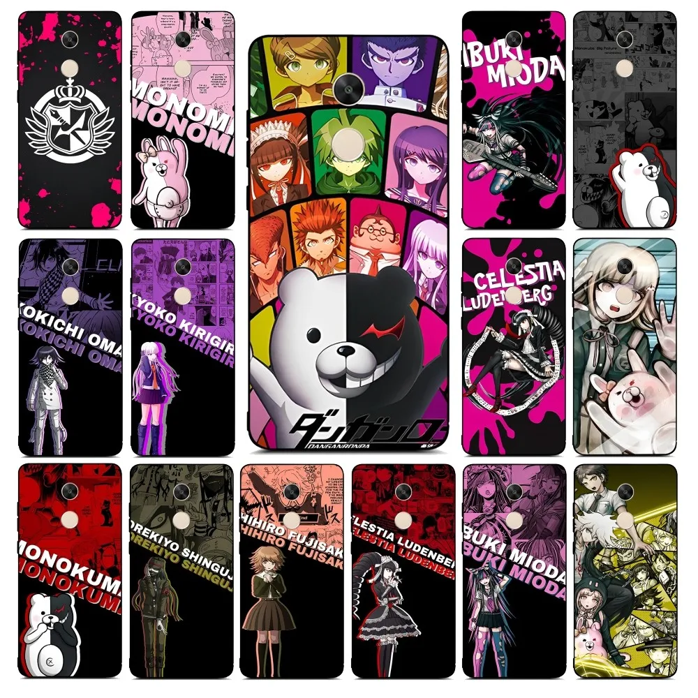 Anime Game Danganronpa Phone Case For Redmi Note 4 X 5 A 6 7 8 Pro T 9 Pro 9S 10 Pro 11 Pro 11S 11Epro PocoM3pro