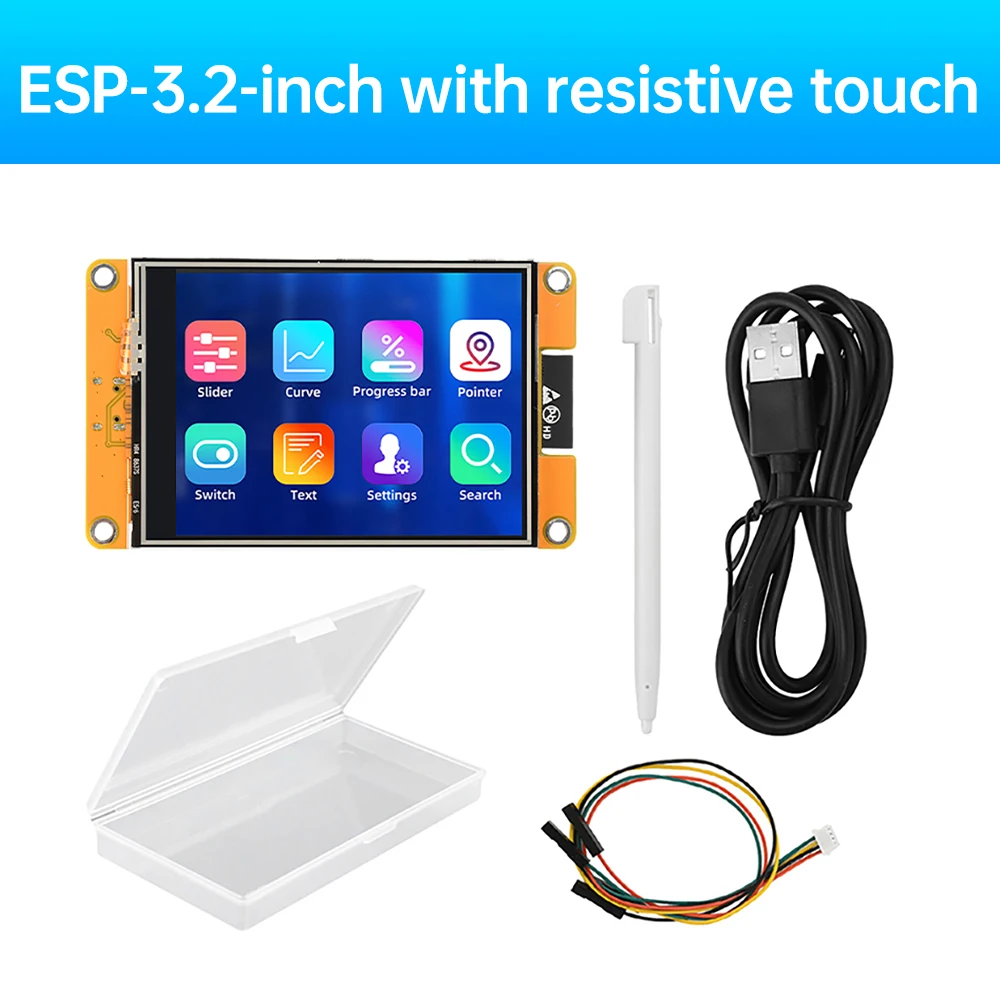 ESP32 Development Board for Arduino Touchscreen 3.2 Inch TFT LCD Display WiFi Bluetooth Module Smart Display Resistive Touch