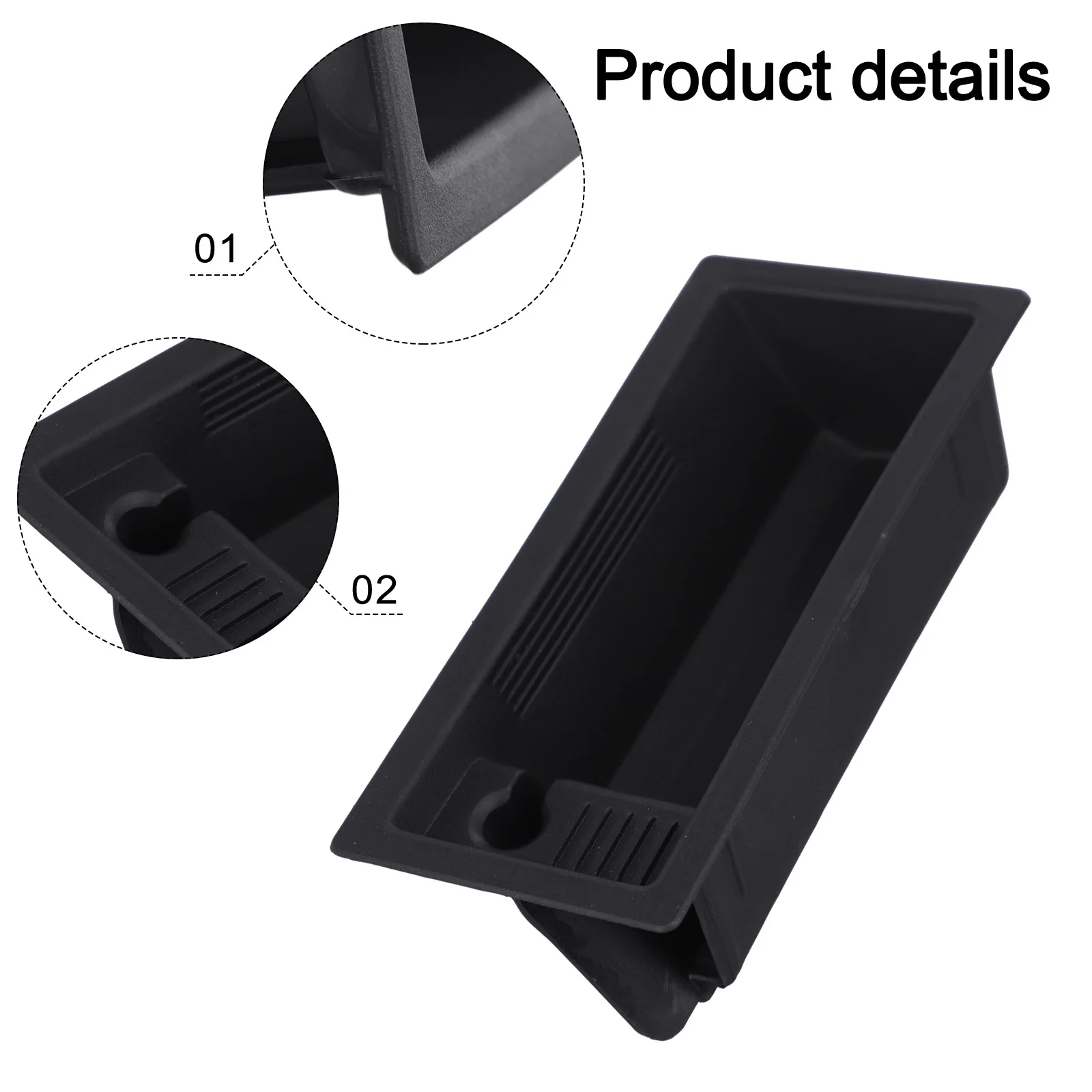 *Part Name: Center Console Insert  *Material: ABS  *Colour: Black  *Size: As Shown In The Picture  *OEM Number: