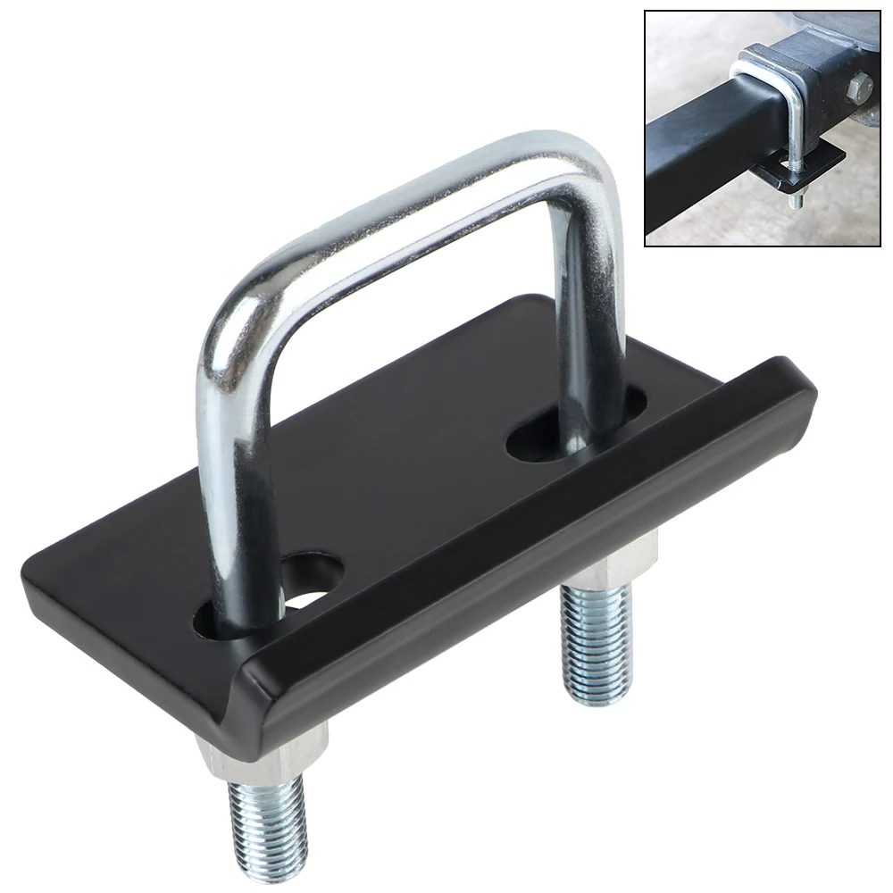 2 inch Anti-Rattle Lock For Tow Trailer Hitches Heavy Duty Hitch Tightener U-Bolt Stabilizer Down Tow Clamp Wobble Carrier Parts