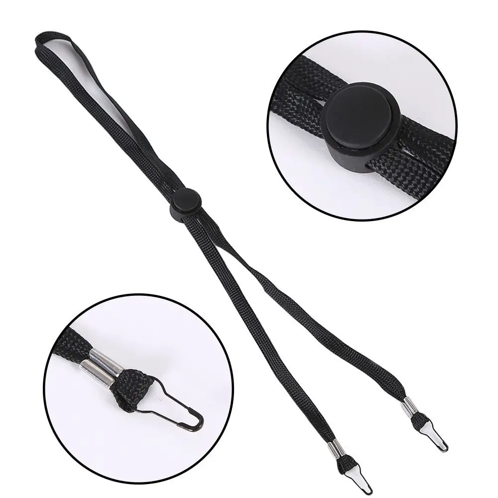 New Anti-lost Hat Chin Cord Nylon Removable Windproof Hat Strap Multi-function Hat Chain Strap