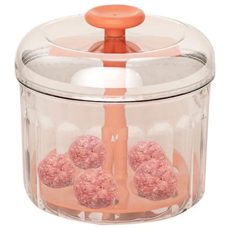 Kitchen Meatball Mold Reusable 5 Balls Meatball Making Tool Portable Beef Ball Molds Kitchen Supplies For Men Women