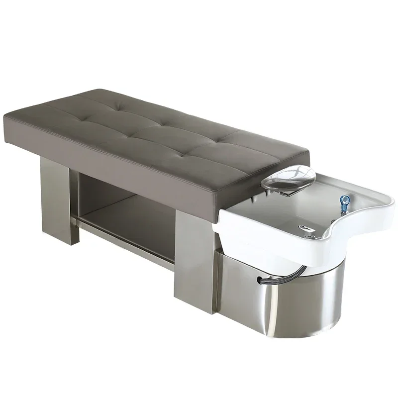 디스플레이 의자 샴푸 침대 스타일리스트 세면대 미용 유압 샴푸 순환 분지 Sillas 상업용 Cadeira 호텔 가구