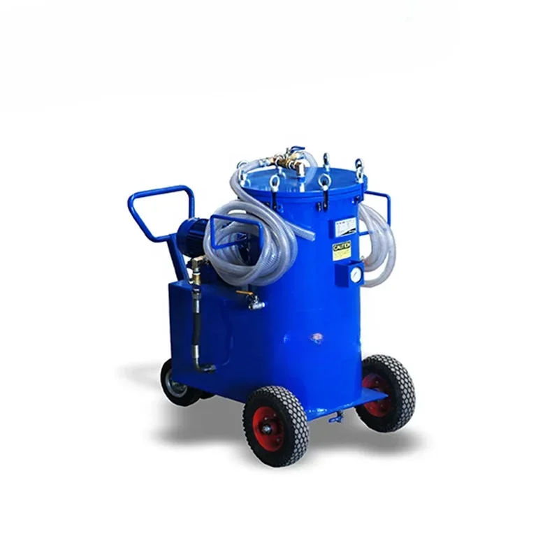 Hydraulic oil filtration system centrifugal equipment