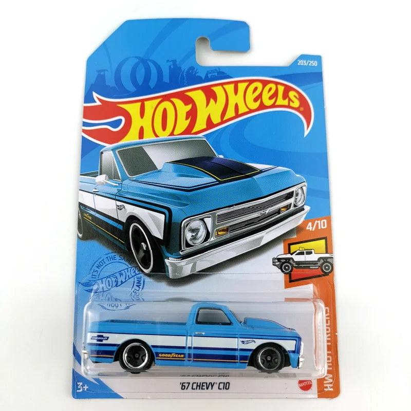 2024-83 Hot Wheels Cars 67 CHEVY C10 1/64 Metal Die-cast Model Collection Toy Vehicles