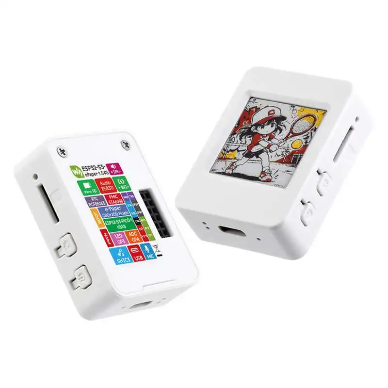 ESP32-S3 Xiaozhi AI 1.54-inch e-Paper Development Board, Compatible with Deepseek