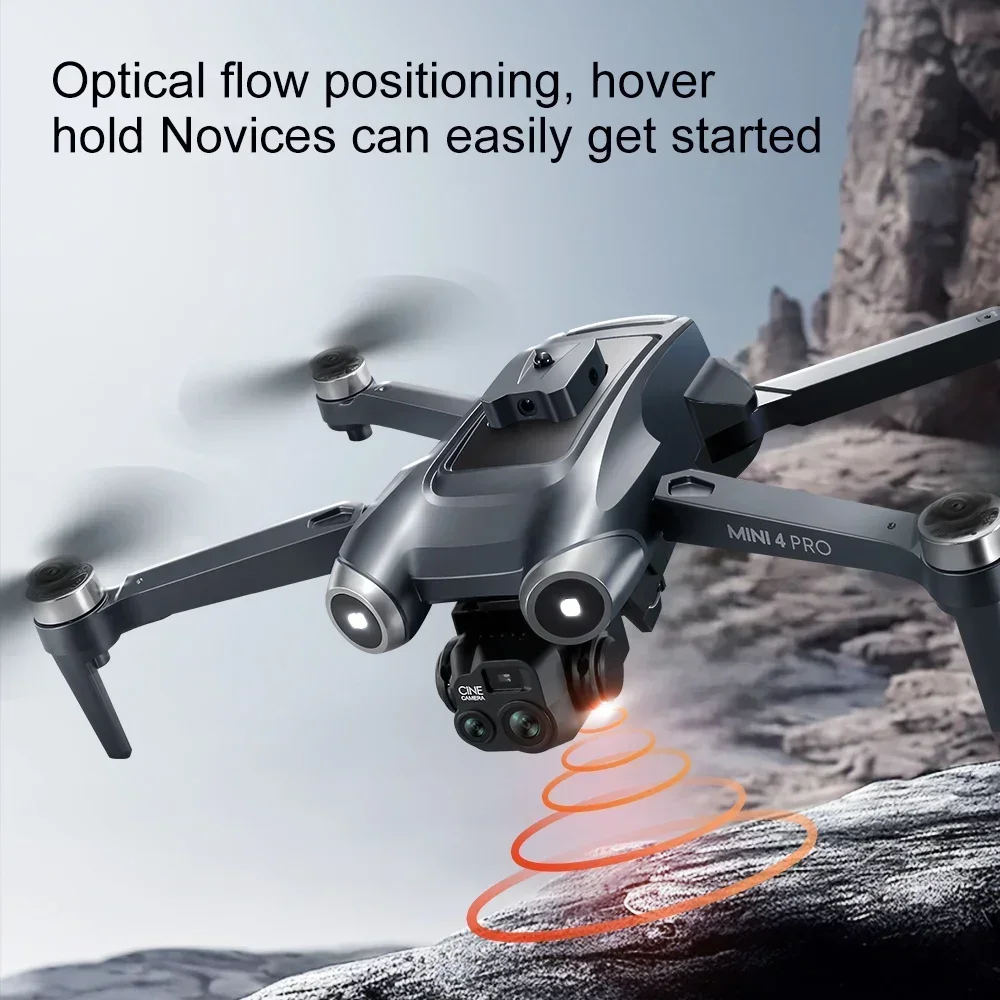 

2024 Edward NEWs drone professional high-definition dual camera optical flow positioning long battery WIFI FPV GPS RC quadcopter