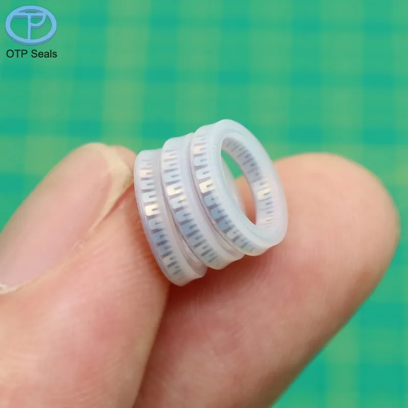 Spring Seal Ring for Shaft UHMWPE UPE Seals ultra high molecular weight polyethylene V-Spring fkm O-ring factory customized otp