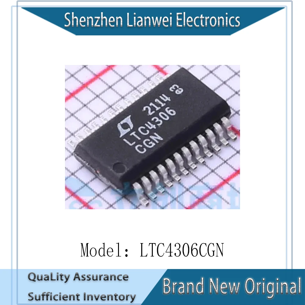 

100% New Original LTC4306CGN LTC4306 IC Chipset SSOP-24