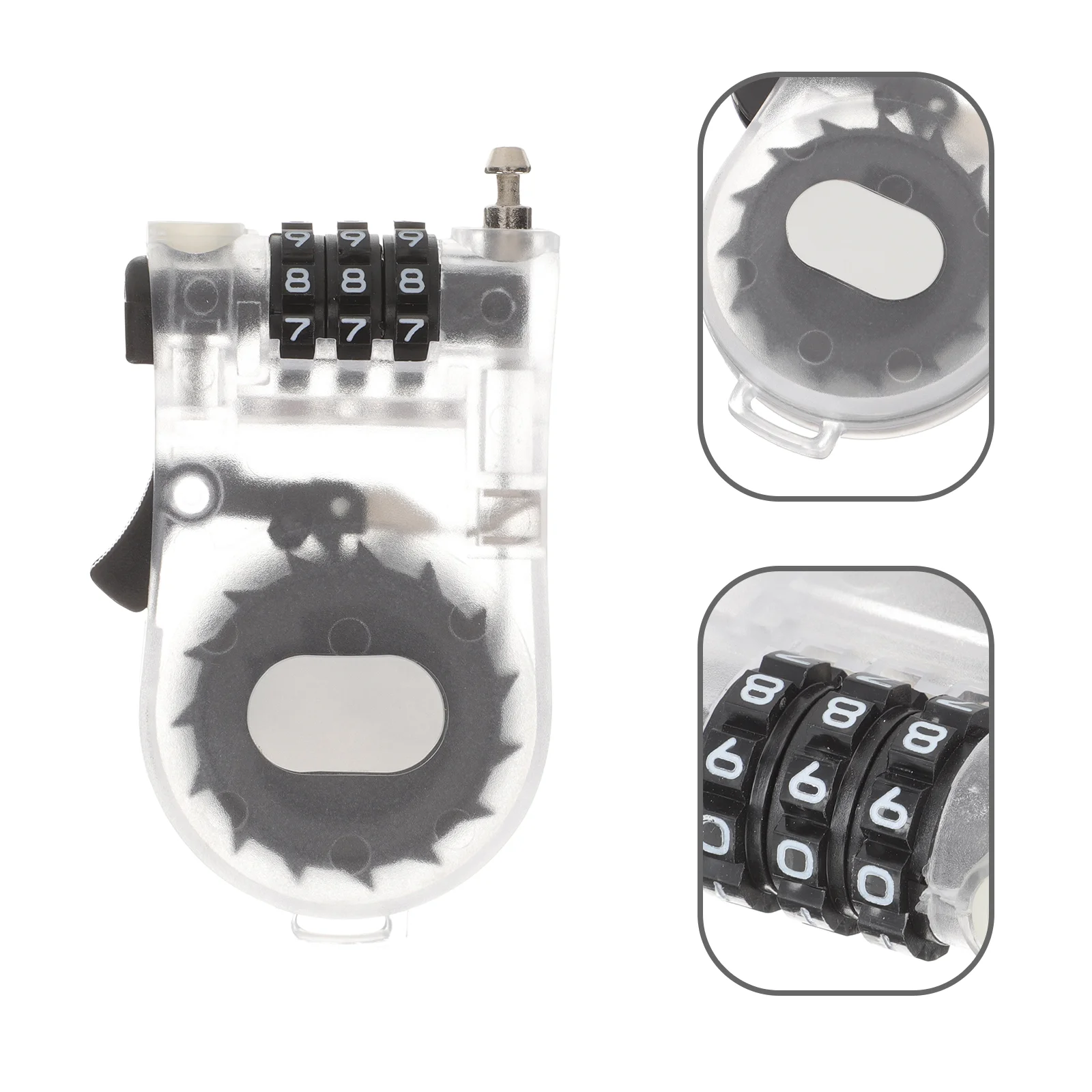 

Snowboard Security Lock Bike Password Gear Coded for Ski Protection Portable