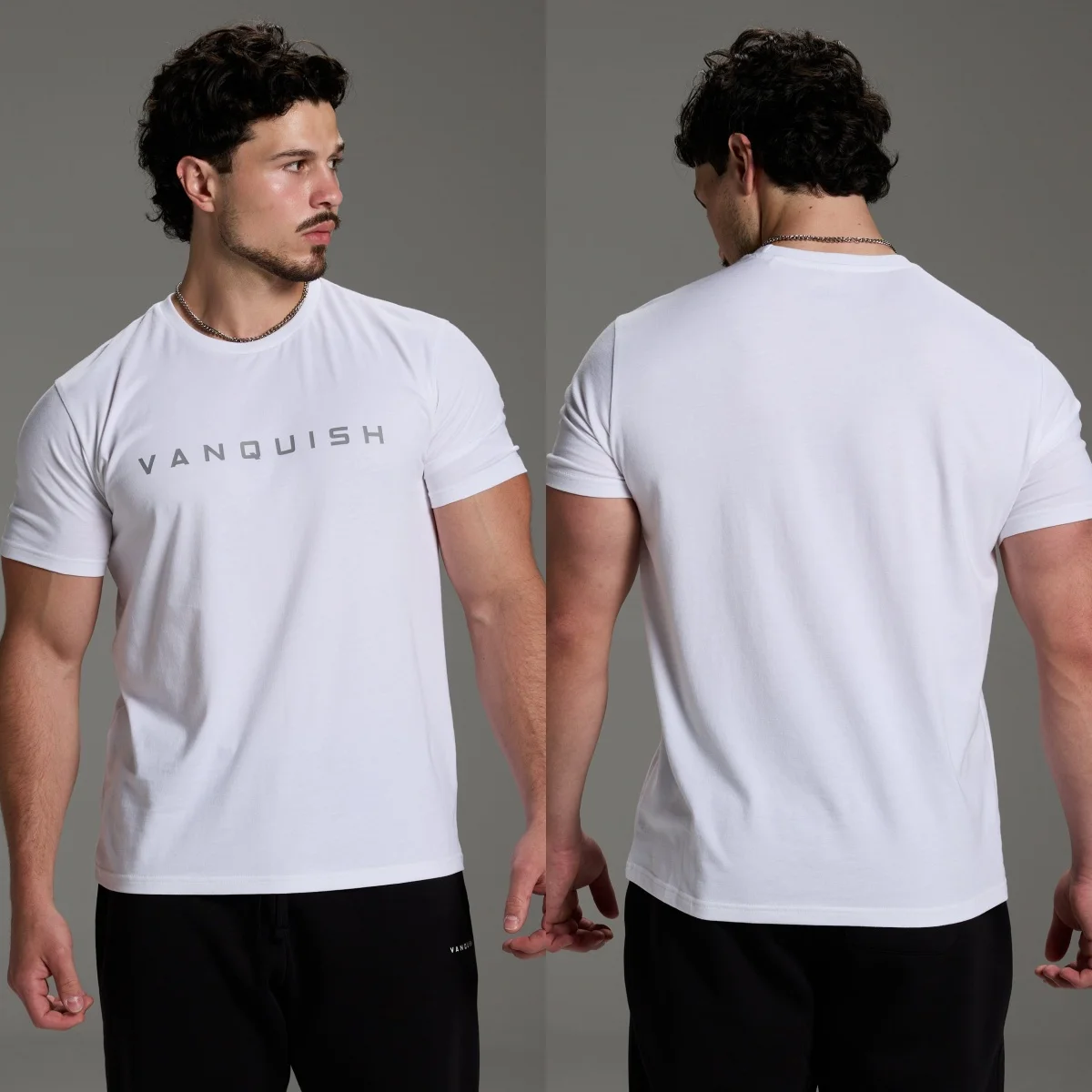 REVOLVE BLACK SNAKE OVERSIZED GYM Fitness Sports Brand Graphic Tee Cotton Men Women T-Shirt Workout Top