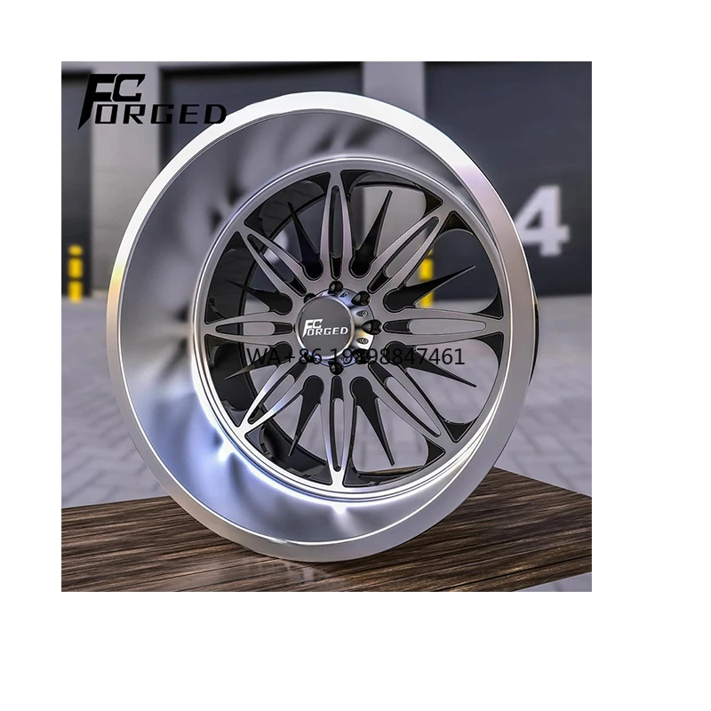 Factory Custom Forged Wheels  18 19 20 21 22 23 24 26 Inch Rim Polished Finish Alloy Wheels for Luxury Car