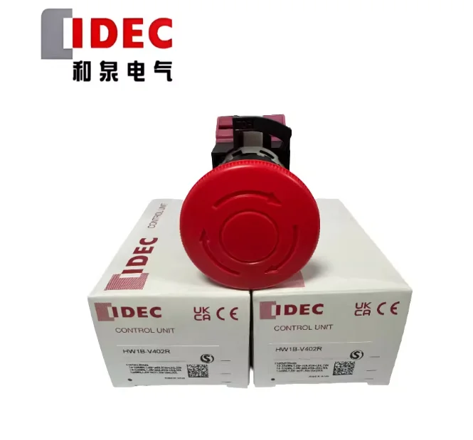 الأصلي IDEC حقيقية إيزومي مفتاح إيقاف الطوارئ HW1B-V402R HW1B-V411R HW-CB02