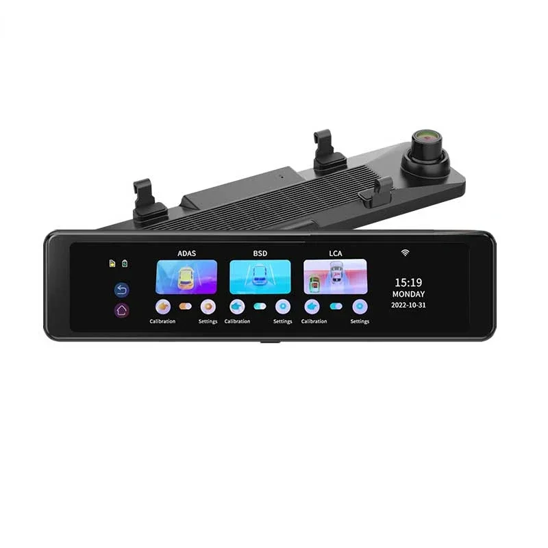 Hot salesNavihua 11.26 Inch 4K Touch Screen Dash Cam ADAS Car DVR GPS Auto Video Car Driving Recorder Camera Black Box Rear View