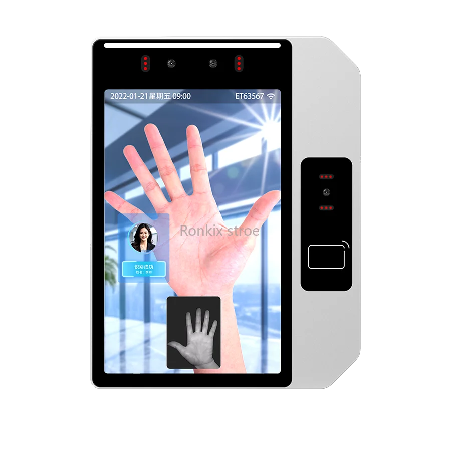 Multi-factor Authentication Biometrics Palm Vein Authentication Face Recognition Access Control with Open Interface Api Sdk