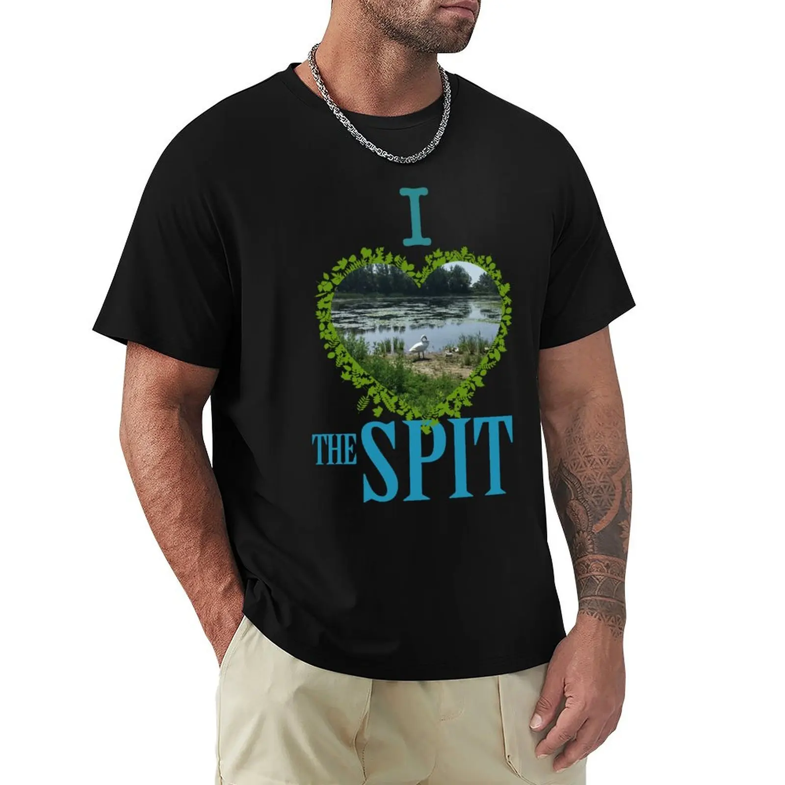 

I Love The Spit! T-Shirt Fashion Graphic Tee for Men