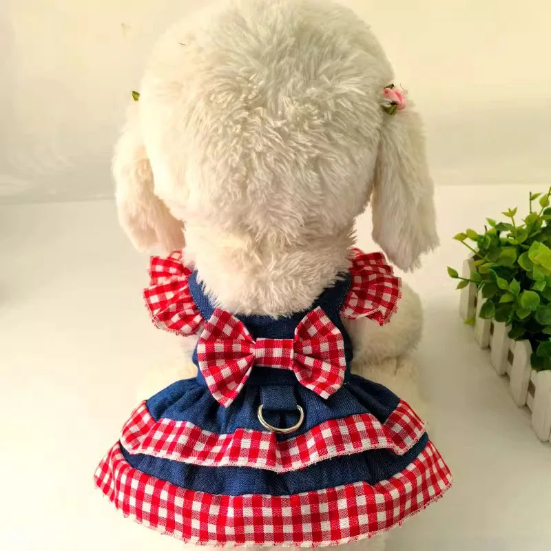large dog dresses Big Wedding Dress Posh Dog Life Our pet dress is with white gauze design and lace bow UOSIA Luxury Dog Tulle Dress