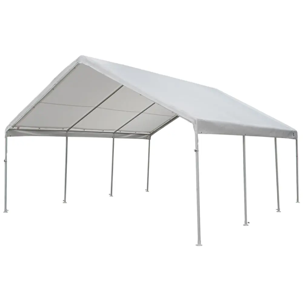 

Replacement Drawstring Cover 18-Feet by 20-Feet, fits 17-Feet 9-Inch by 20-Feet A-Frame, White, Customized
